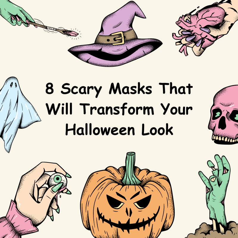 8 Scary Masks That Will Transform Your Halloween Look