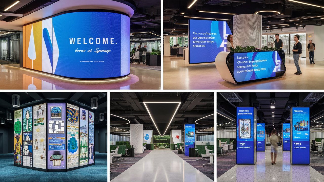 Unlocking Success with Digital Signage For Corporate Offices