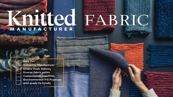 What are the Qualities to Look for in a Knitted Fabric Manufacturer?