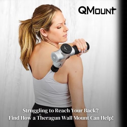 Maximize Your Recovery with the Qmount Massage Gun Wall Moun