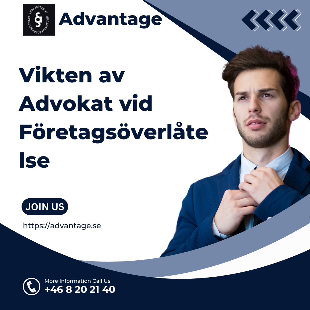 Vikten av Advokat vid Företagsöverlåtelse