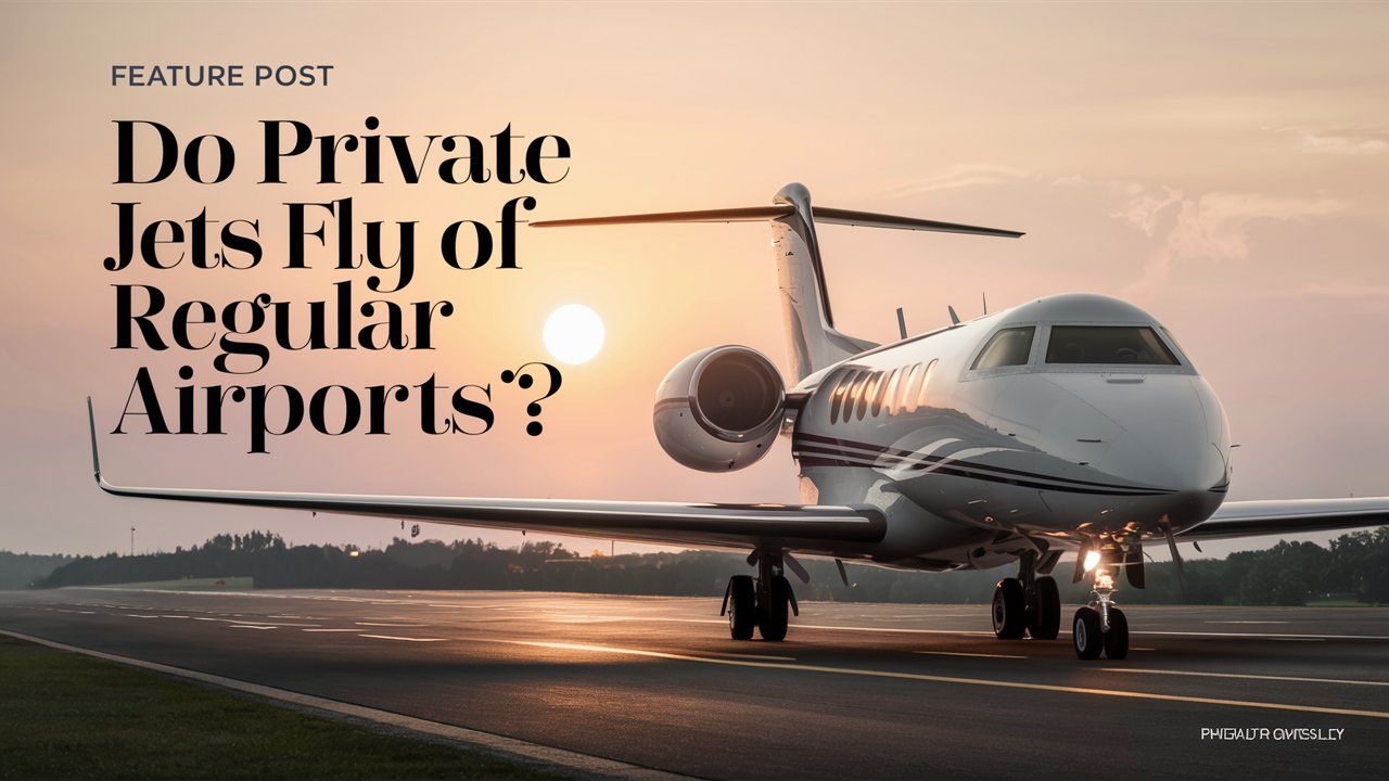 Do Private Jets Fly Out Of Regular Airports?