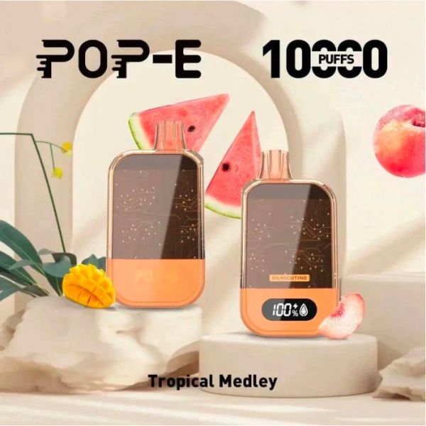 Buy POP-E 5% Disposable Vape – 10000 Puffs Variety Pack