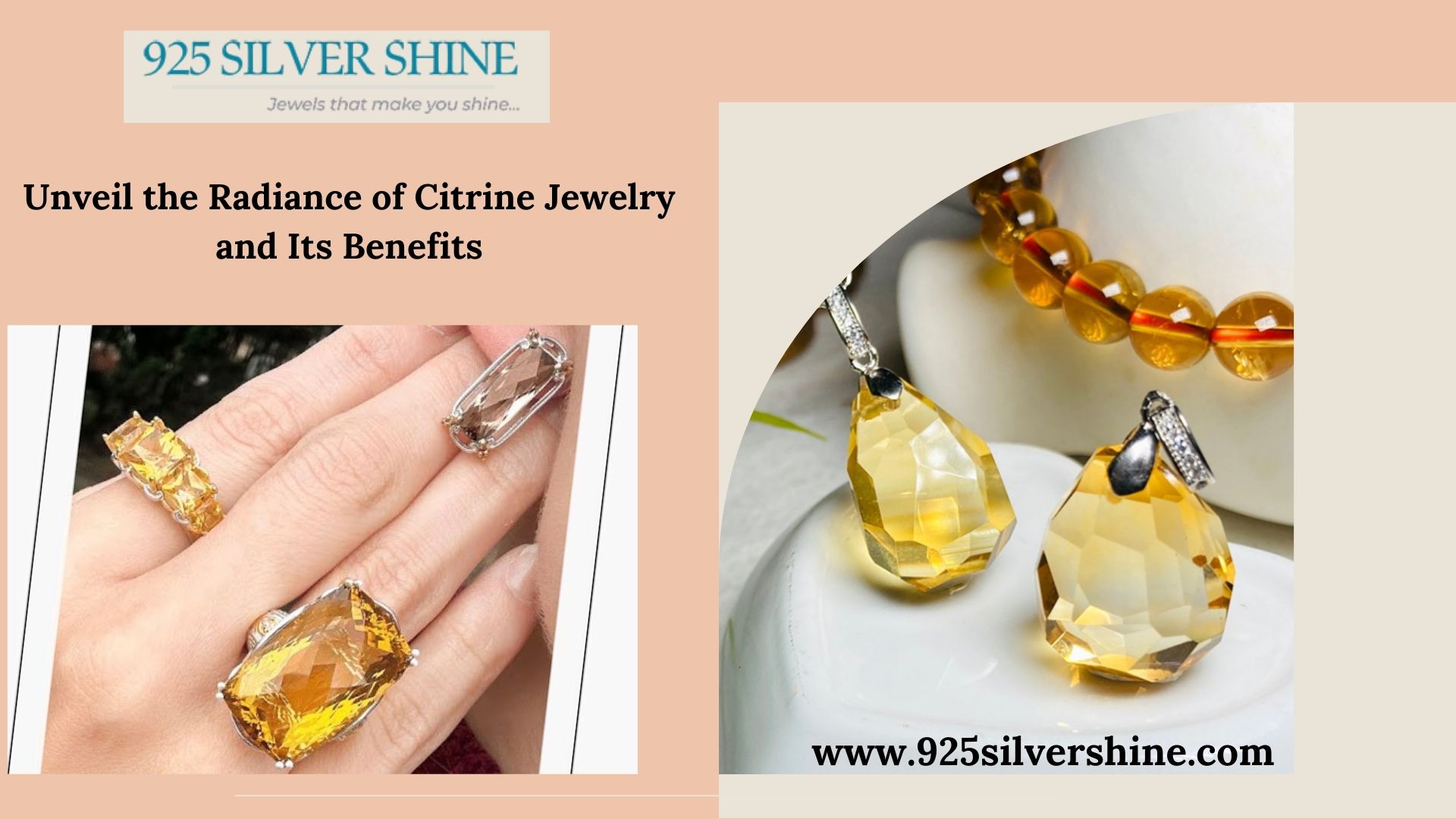 Unveil the Radiance of Citrine Jewelry and Its Benefits