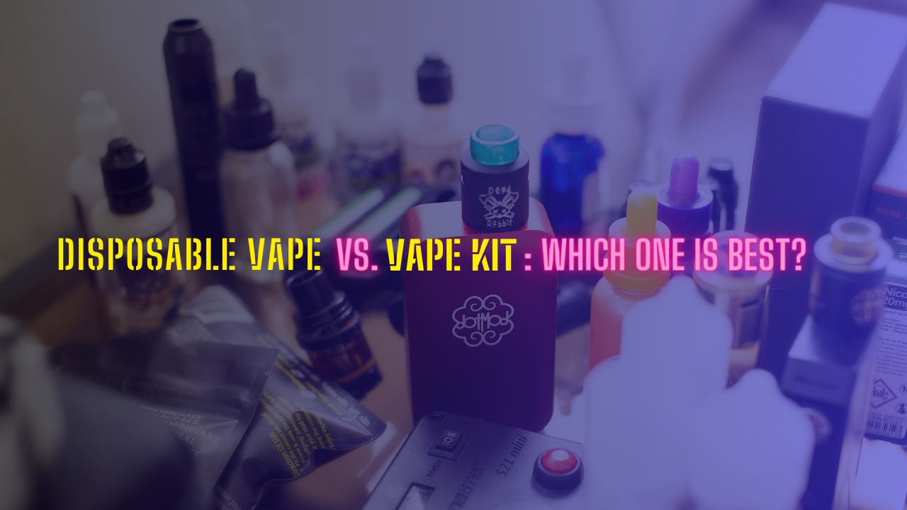 Disposable Vs. Vape Kit: Which One is Best?