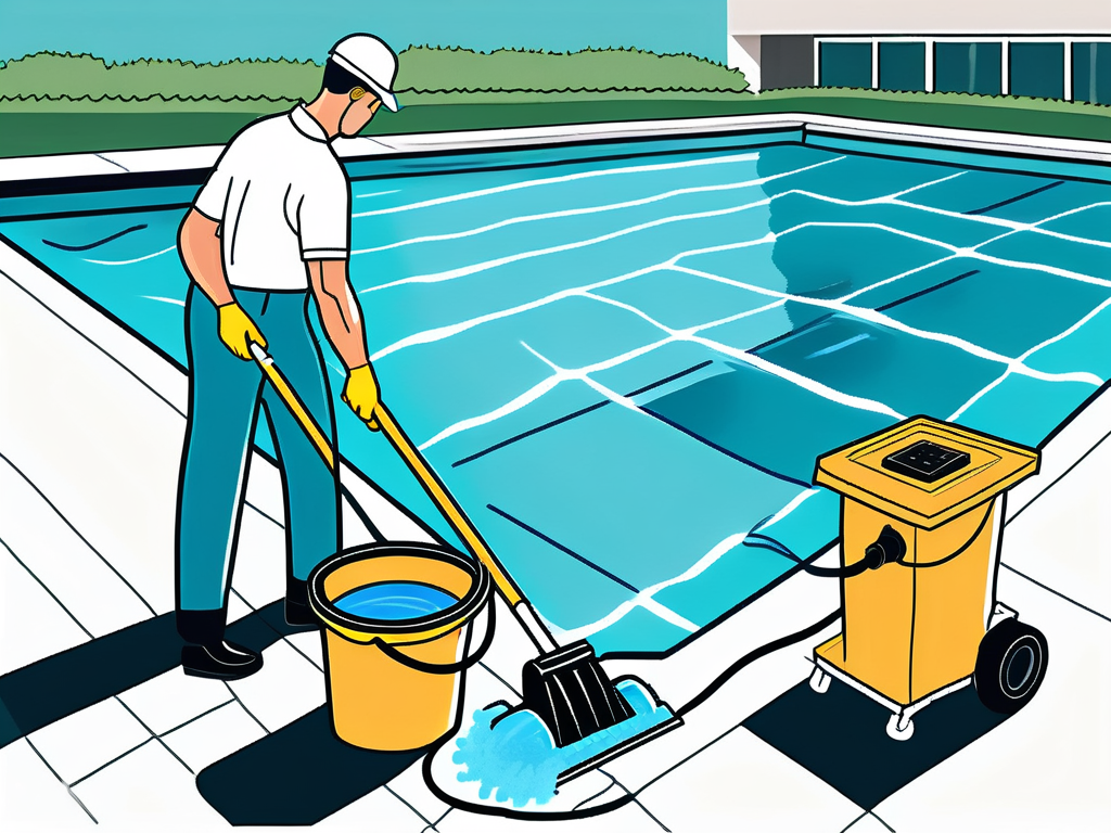 How do you assess the reputation of a pool maintenance company?