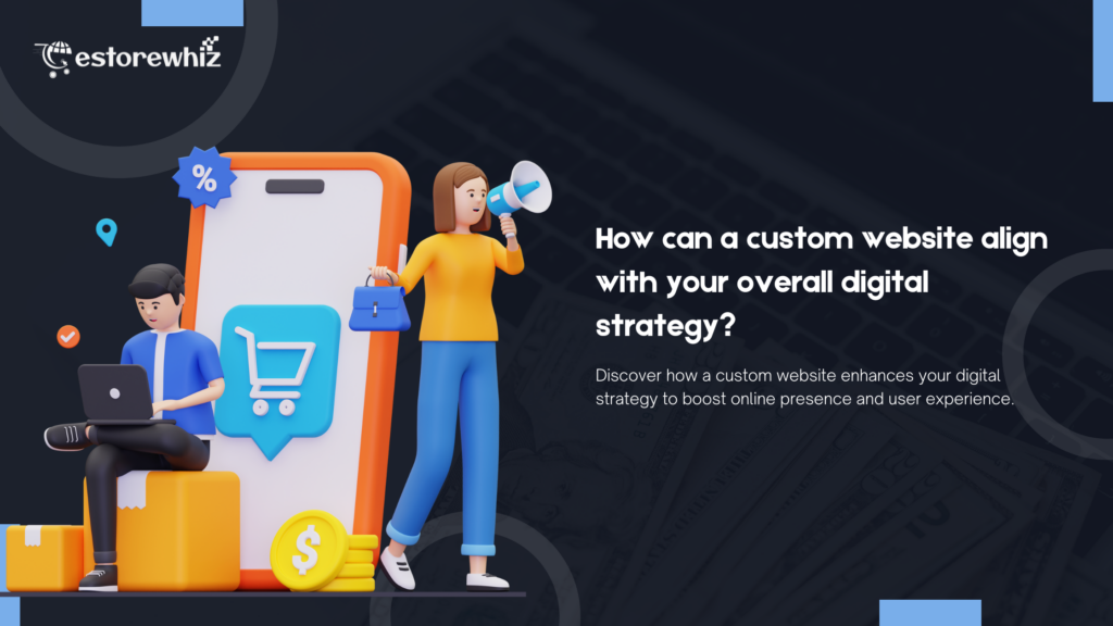 How can a custom website align with your overall digital str