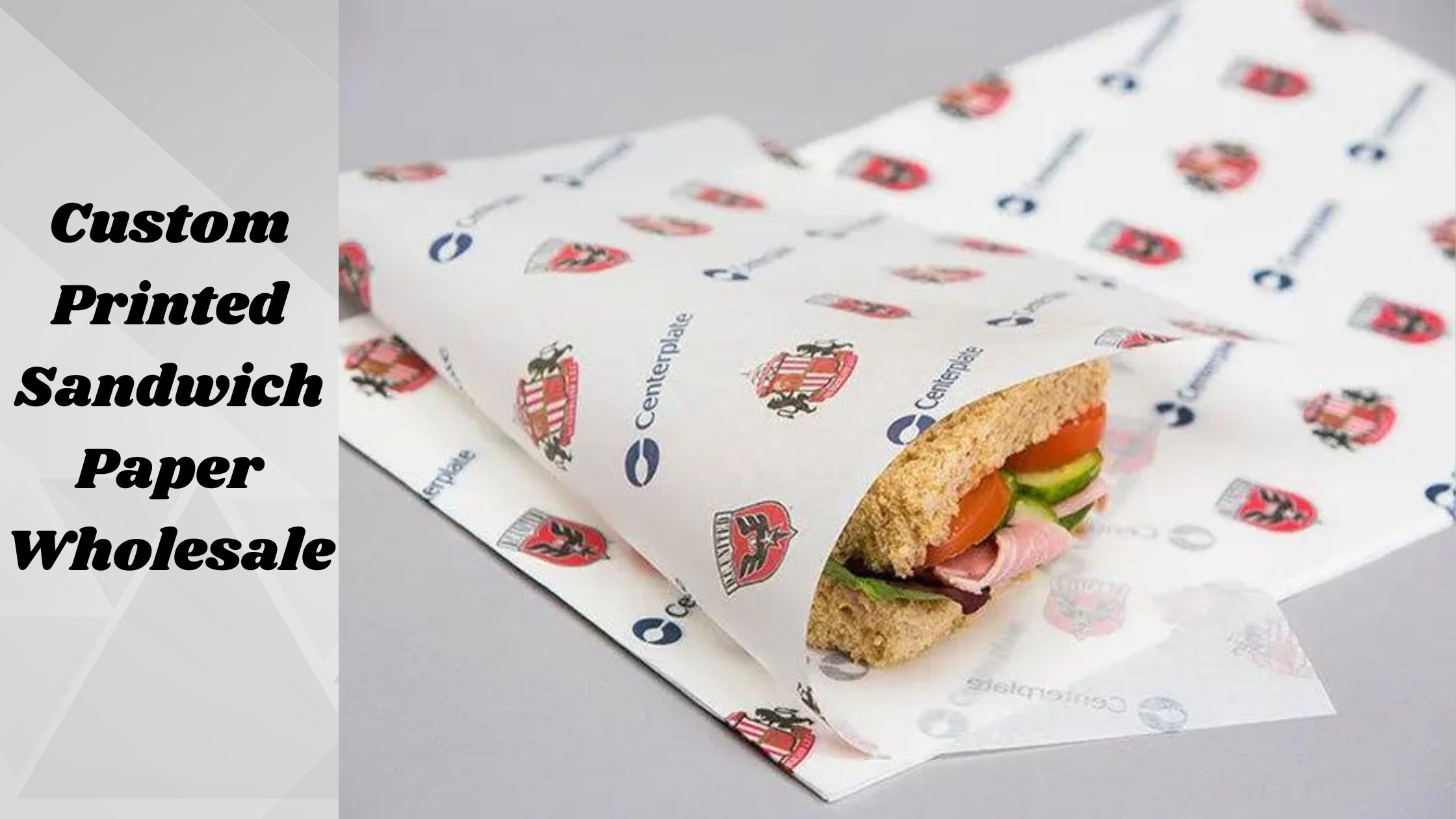 Custom Sandwich Wrap Paper on Brand Recognition and Customer