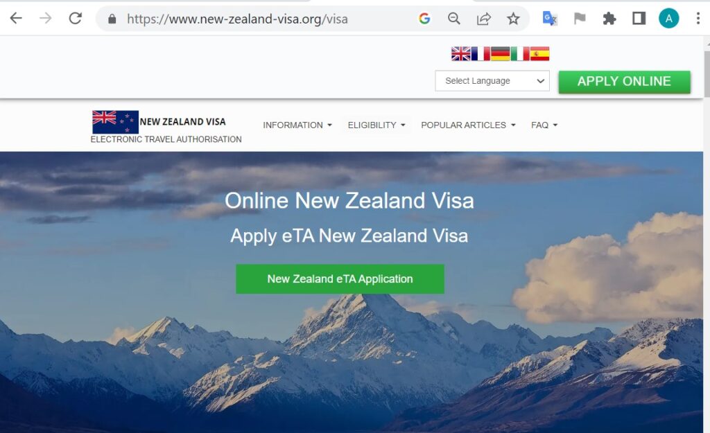 FOR JAPANESE CITIZENS – NEW ZEALAND Government of New Zeala