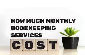 What is the cost of monthly bookkeeping services?