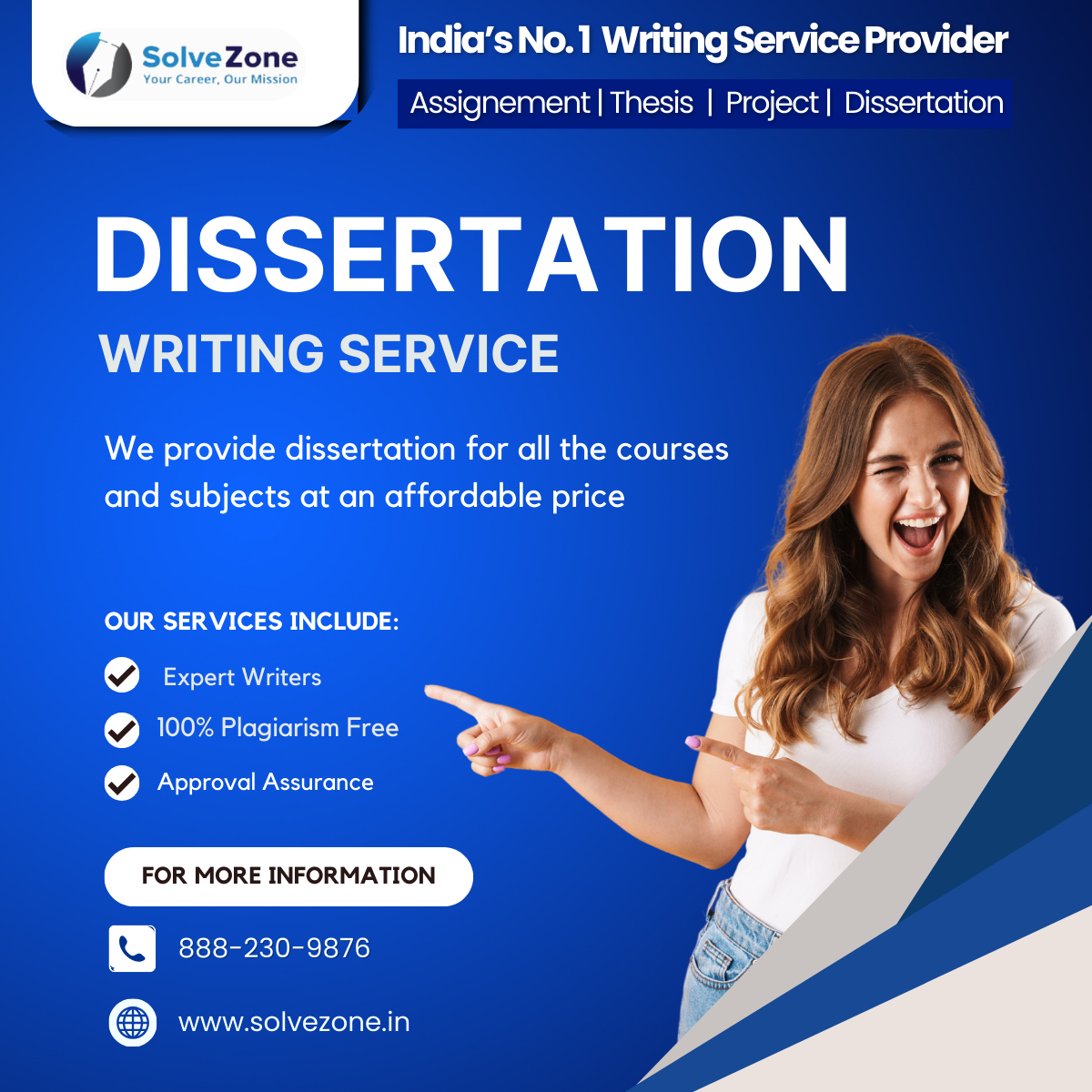 Solve Zone Best Dissertation Writing Service Provider