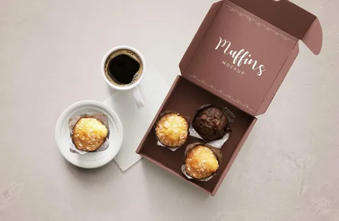 Muffin Boxes: Custom Designs for Fresh & Attractive Packaging