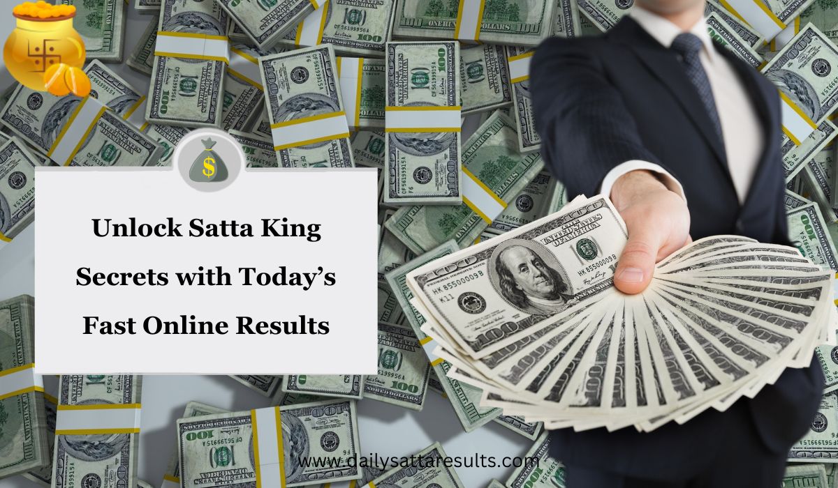 Unlock Satta King Secrets with Today’s Fast Online Results