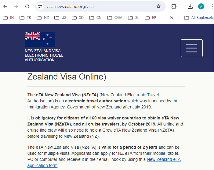 FOR DANISH CITIZENS – NEW ZEALAND Immigration of New Zealan