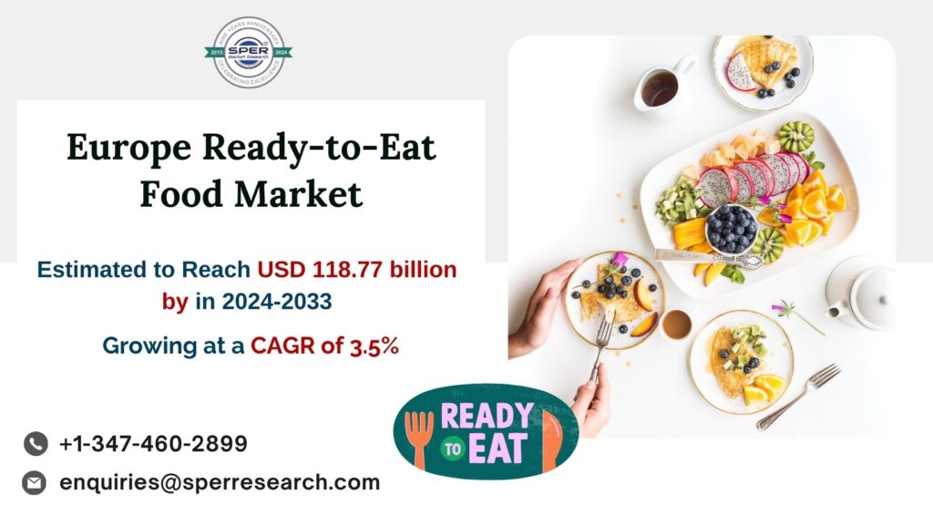 Europe Ready-to-Eat Food Market Growth and Forecast 2024-33