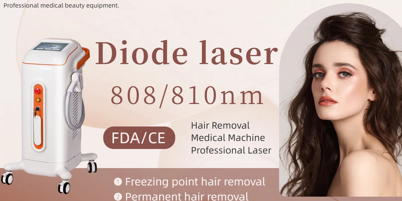 Professional FDA Diode Laser Freezing Point Permanent Hair R