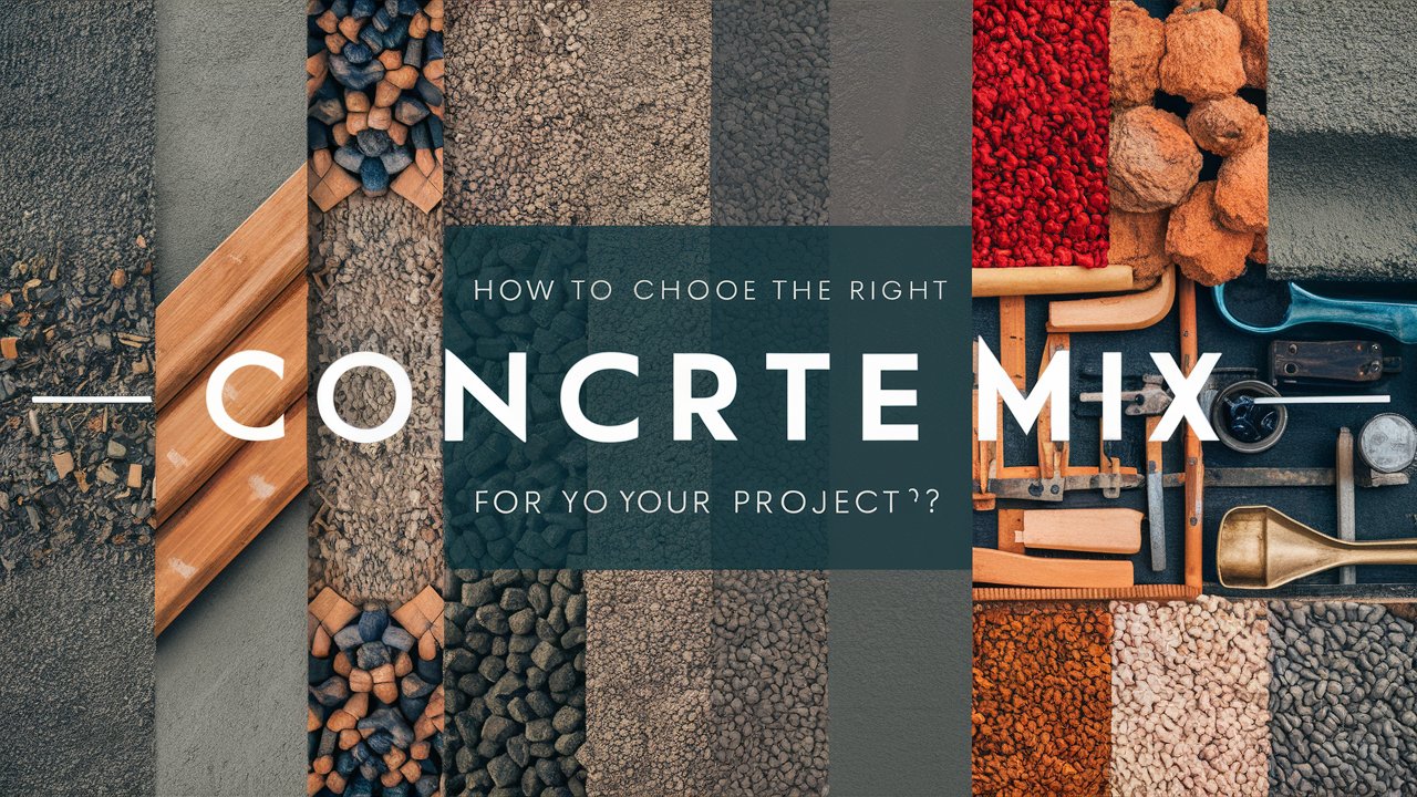 How to Choose the Right Concrete Mix for Your Project?