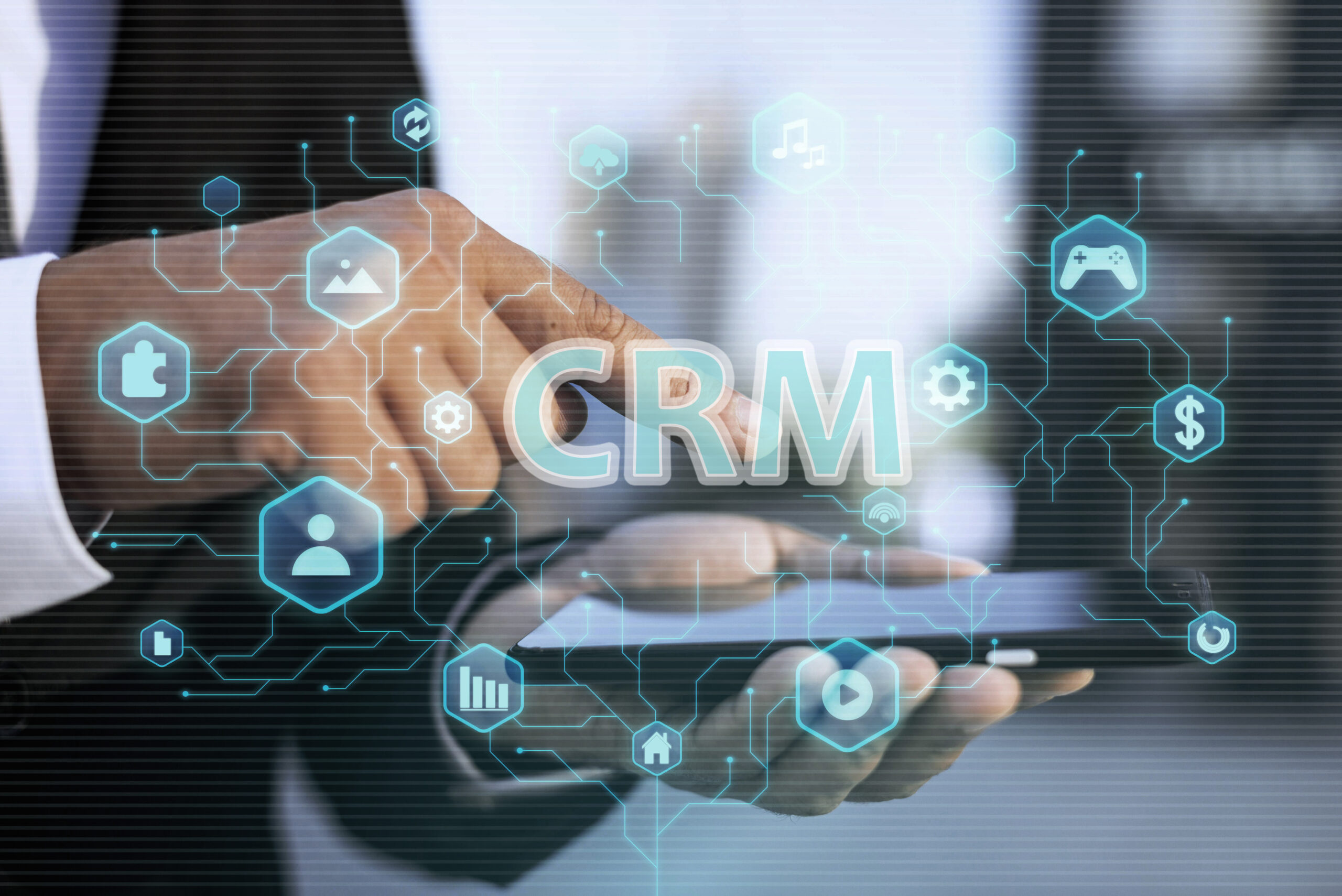 What are the functions of a CRM?