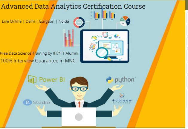 Job Oriented Data Analyst Course in Delhi, 110061.