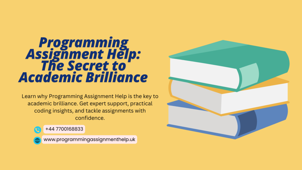 Programming Assignment Help: Secret to Academic Brilliance