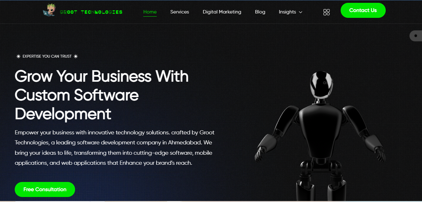 Groot Technologies – Leading Software Development Company