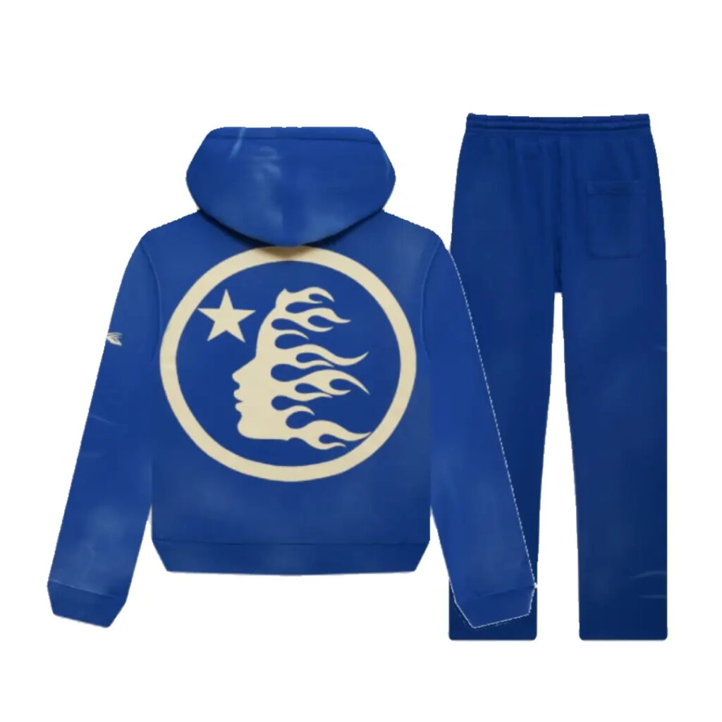 Blue Hellstar No Guts No Glory! Tracksuit: A Bold Statement