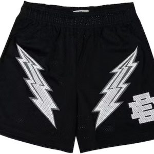 EE Basic Lightning Bolt Cyber Monday Short Black White