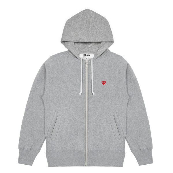 The Play Small Emblem Zip Hoodie