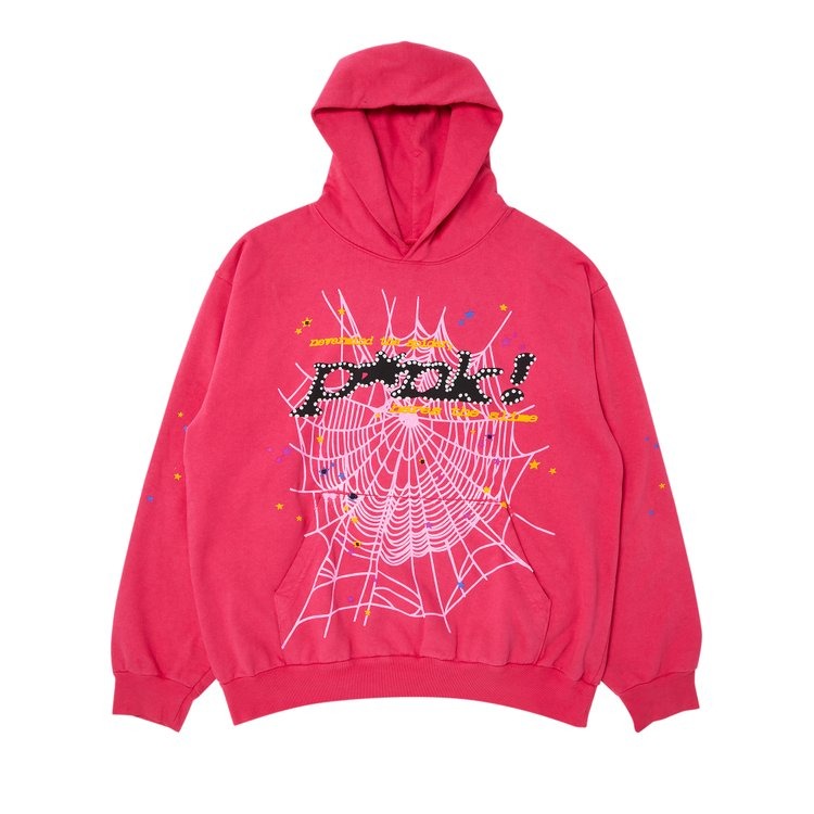 Sp5der Pink Hoodie A Bold and Trendy Streetwear Statement