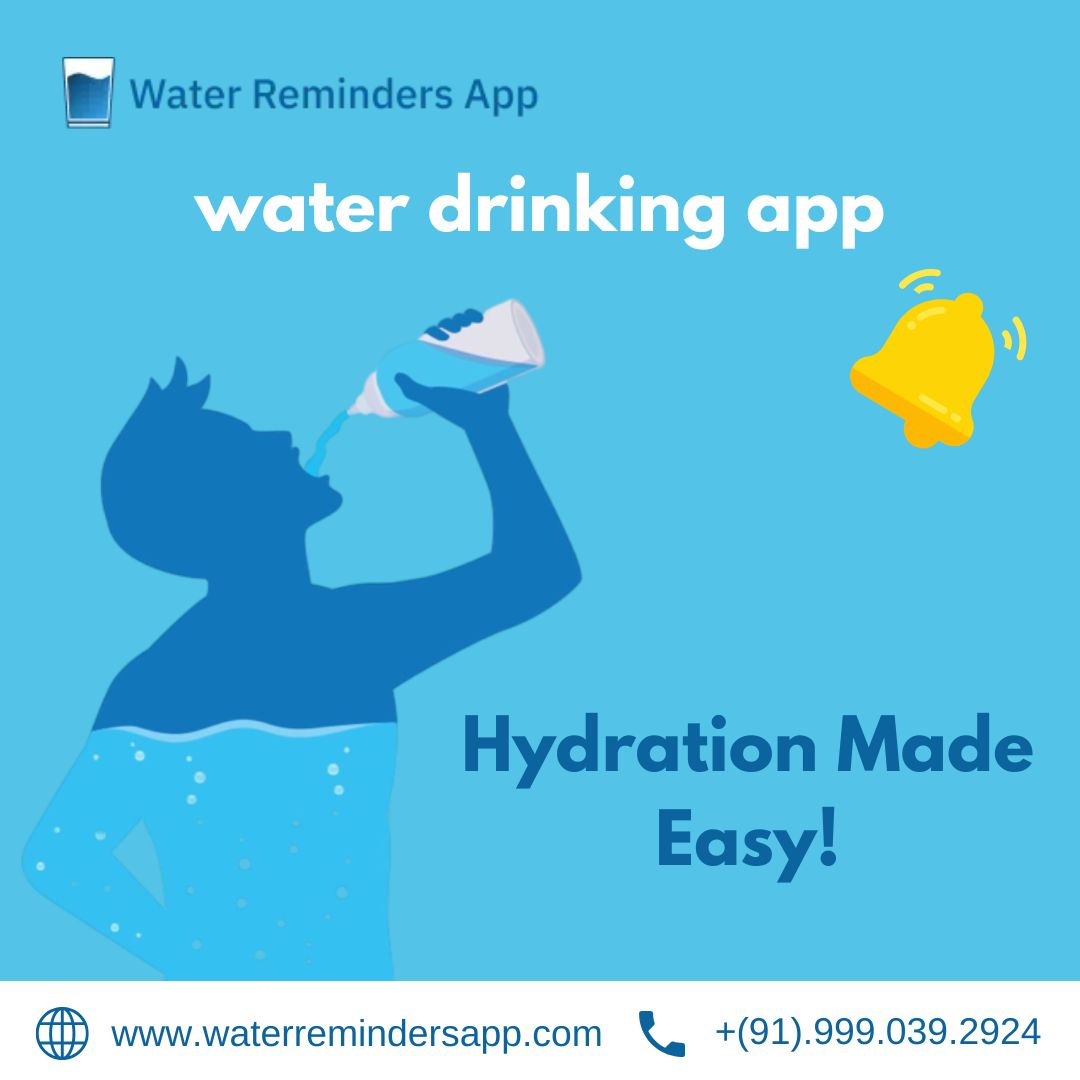 Stay Hydrated with the Ultimate Water Drink Reminder App