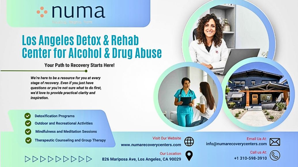 NUMA – Los Angeles Detox and Rehab