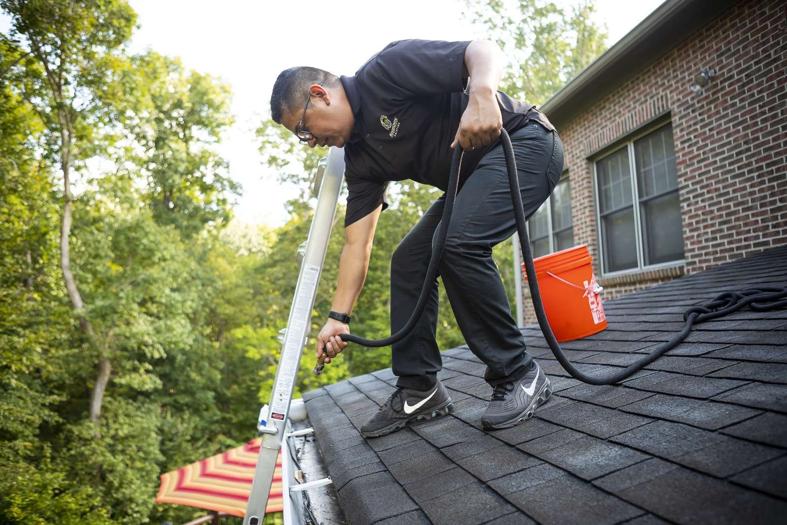 Gutter Cleaning and New Roof Installation in Charlottesville